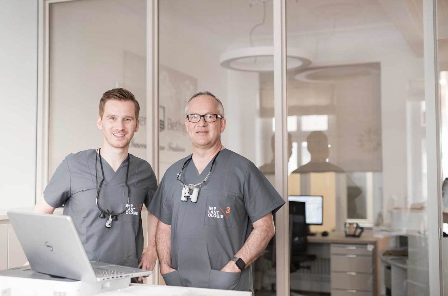 Dr. Matthias Müller und Stefan Bethge